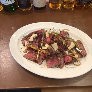 広島の誇るブランド牛『峠下牛』のイチボを贅沢に味わう