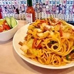 霧しまらーめん - ちゃポリタン　サラダ