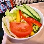 霧しまらーめん - ちゃポリタンに付いてきたサラダ