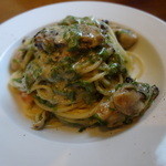 フォセッタ - 牡蠣・青のりのクリームソース・スパゲティ