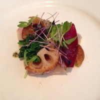 ラ・サンテ - 寒ブリと帆立貝と冬野菜のマリネ