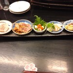 北新地たゆたゆ - 刺身風5種盛り合わせ