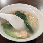 台湾菜館 - ワンタンスープ