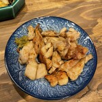 串焼きと鉄板 一心 - セセリの柚子胡椒炒め