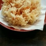 鐘庵 - 桜えびのかき揚げ