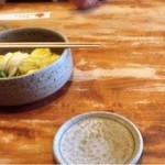 ランチセット☆お新香とごはんがつきます☆