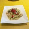 トラットリア イルカミーノ - クリームソースのパスタ。