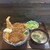 まとい食堂 - 料理写真:1番人気のアベック丼1,200円
ご飯大盛り➕100円