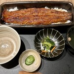うなぎ四代目菊川 - うなぎ食べ尽くし一本重御膳　6,800円(税込)