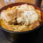 山口家 - カツ丼  大盛り(1100円)