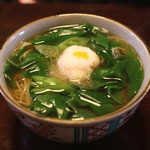 手打ち蕎麦 かね井 - ねぎおろしそば　(2015/01)