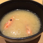 Tsukiji Sushikou - セットで付いてきた味噌汁