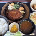 待夢里 - ハンバーグ定食1100円,待夢里(愛知県岡崎市)TMGP撮影
