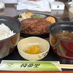 待夢里 - ハンバーグ定食1100円,待夢里(愛知県岡崎市)TMGP撮影