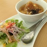 カフェ ド ロウ - スープおにぎりモーニング