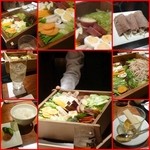 神戸プレジール - ランチに蒸篭蒸しを