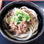 本格手打うどん はゆか - 肉ぶっかけ冷