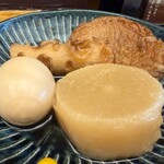 ますや - 鶏出汁おでん 4種盛り