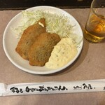 角屋 - アジフライ