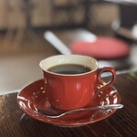 赤い屋根の喫茶店 駅舎 - 