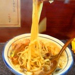 烈志笑魚油 麺香房 三く - 2014年7月再訪問時撮影