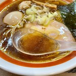 らぁ麺 桃の屋 - たっぷり鶏油