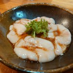 だだみのニンニク醤油漬け・・。