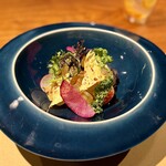 中国懐石×wine Chinese恵泉 - クラゲのサラダ。