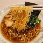 銀銀食堂 - 正油ラーメン の麺