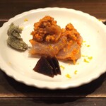おでん まる米 - 料理写真:鯛のあん肝和え