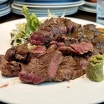 キャトルラパン - ステーキ わさび醤油