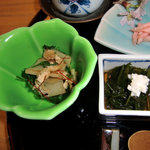 Sakurateidaimachisaryou - 蕪の煮付　酢の物