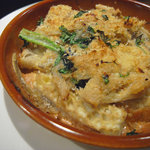 KISS'N  Little dining - トリッパとごぼうのクリーム煮グラタン