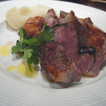 KISS'N  Little dining - 銘柄豚肩ロースのソテー　レモンオイル風味