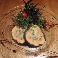 イル ビッライオ - 八汐マスといんげん豆のテリーナ～トマトのサラダ添え～