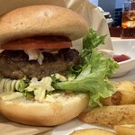 格之進 ハンバーグ - ハンバーガーセット