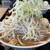 ラーメン貴丸 - 料理写真:らーめん小200g 野菜とにんにくマシマシ、味玉と玉葱トッピング