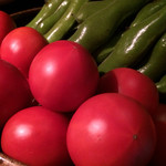 頂き家 - 春が美味しい塩トマト。熊本県は天草産。