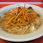 ラーメンショップとんこう - 朝ラーメンに辛ネギをのせて　　20261/6