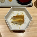 串揚げさとう - 海老芋とカラスミ