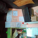 もんごい亭 - ラーメン王「石神」さんのサインも、大ちゃんのサインの横に。