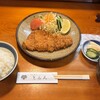 とんかつ とん丸 - とんかつ定食セット、1400円