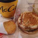 マクドナルド - 料理写真:朝マック マックグリドルソーセージセット