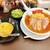 味噌ラーメン 山岡家 - 料理写真:“札幌味噌ネギチャーシュー麺”+“チャーハン”+薬味ネギ（アプリクーポン）