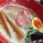 俺のラーメン あっぱれ屋 - 濁とろ塩ラーメン(800円)