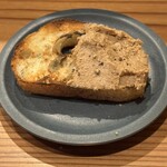 焼鳥高しま - 白肝のパテ