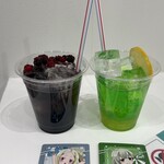 カラオケの鉄人 - ドリンク写真:柊うてな(660円)、阿良河キウイ(660円)