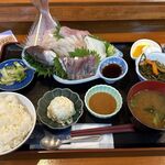 お食事処 ひでちゃん - おまかせ地魚刺身定食,お食事処ひでちゃん(三重県志摩市和具漁港)TMGP撮影
