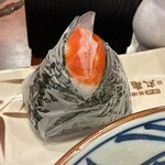 丸亀製麺 - 明太子おにぎり　170円(税込)   ※うどんだけだと申し訳ないので、これだけ取りましたよ