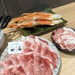 涮涮鍋 壽喜燒 螃蟹吃到飽 和牛與豬...然後是螃蟹 心齋橋站前店